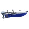 Powerboat 420 Tiller – hliníková rybářská loď modrá