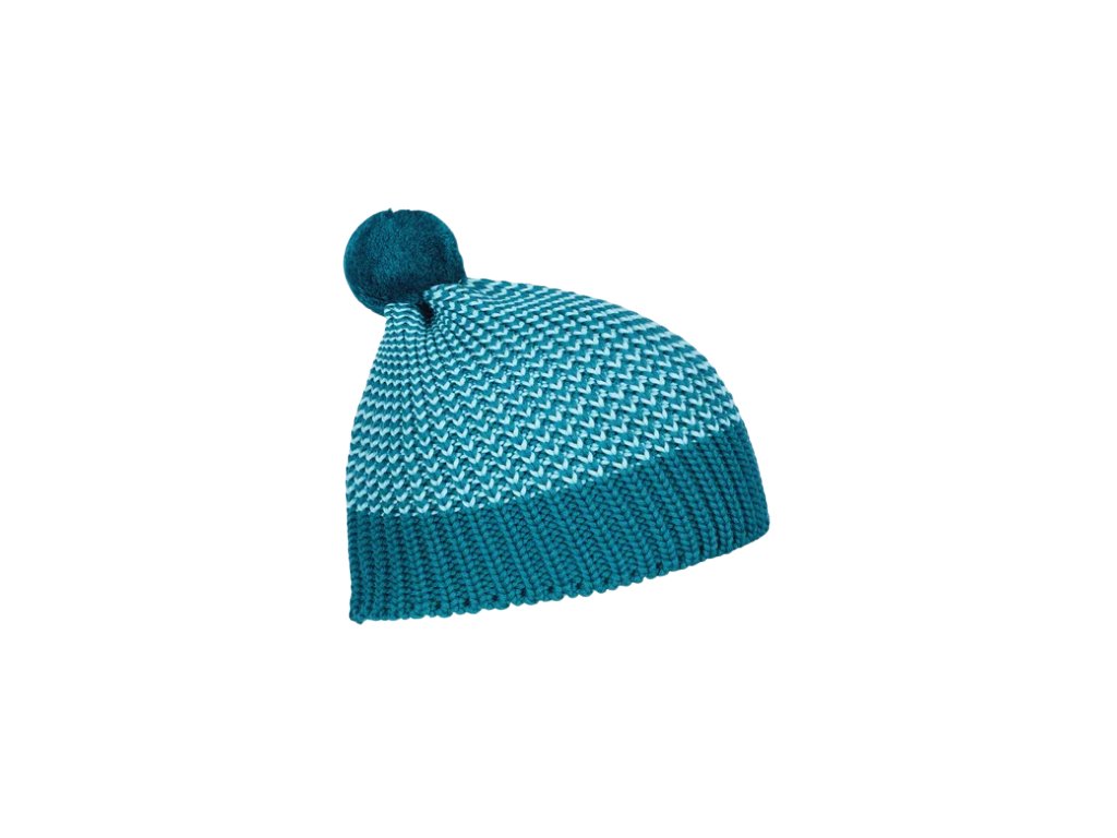 ORTOVOX HEAVY KNIT BEANIE - pacific green