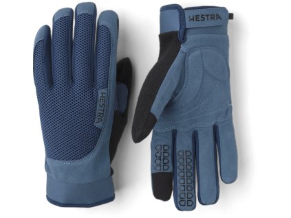Rukavice HESTRA Bike Long Sr. - blue