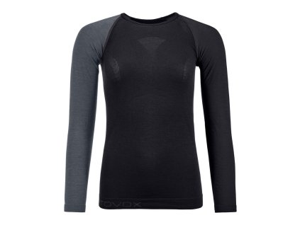 Ortovox 120 Competition Light Long Sleeve - dámske - black raven