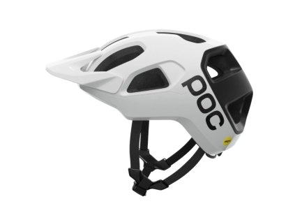 POC CULARIS Hydrogen White Uranium Black Matt w Logo