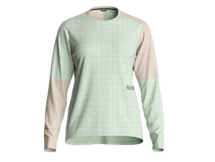 ortovox sequence trail jersey ls wmn green acid