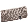 ortovox womens deep knit headband headband dark grey brown
