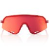 100% slendale campari translucent red hiper fire red mirror lens 2