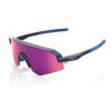 100% slendale sl satin storm metallic purple mirror lens