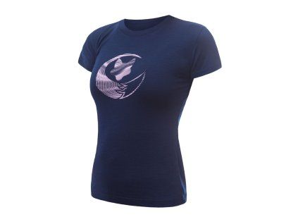 SENSOR Triko MERINO ACTIVE FOX - Deep Blue