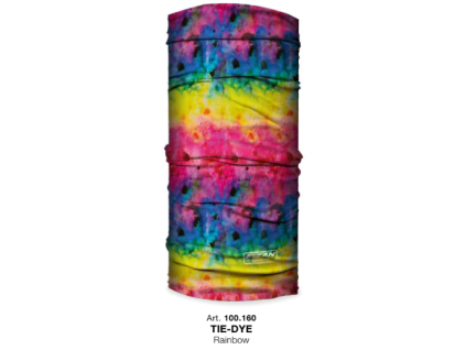 FIZAN Šátek Tie Dye Rainbow