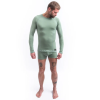 SENSOR Triko Merino DF pánské dl.rukáv - Basil Green