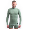 SENSOR Triko Merino DF pánské dl.rukáv zip - Basil Green
