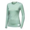 SENSOR Triko Merino DF dámské dl.rukáv - Basil Green