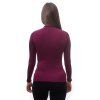 SENSOR Triko Merino DF dámské dl.rukáv zip - Lila