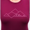 SENSOR Triko COOLMAX TECH Mountains - Lila