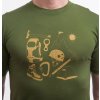 SENSOR Triko MERINO ACTIVE Hiking - Safari Green