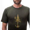 SENSOR Triko MERINO AIR Earth - Olive Green