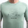 SENSOR Triko MERINO AIR Say Yes - Basil Green