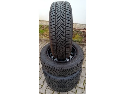 205/60 R16 96H, Dunlop Winter Sport 5  + ocelové disky Škoda/VW