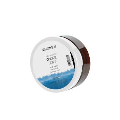 MARINE SCRUB 200g - Čistící peeling pro detoxikaci a očištění asfyxické kůže - ONCARE SCALP