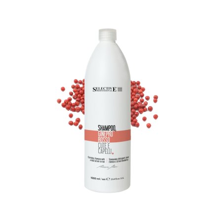SHAMPOO GINEPRO ROSSO 1000 ml - Bivalentní šampon na pokožku i vlasy - ARTISTIC FLAIR