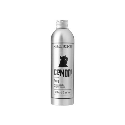 GRAY SHAMPOO 250 ml - Pánský šampón anti yellow - CEMANI