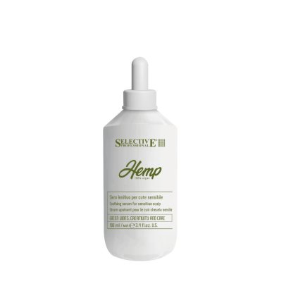 Zklidňující konopné sérum pro citlivou pokožku hlavy - HEMP 100% vegan - SOOTHING SERUM 100 ml