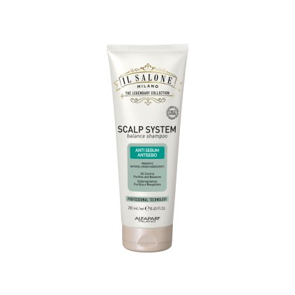 SCALP SYSTEM BALANCE SHAMPOO - Šampon na mastné vlasy 250 ml - ALFAPARF IL SALONE MILANO
