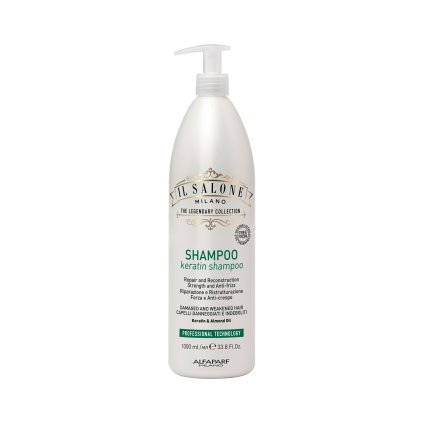 KERATIN SHAMPOO - Keratinový šampon pro poškozené a oslabené vlasy 1000 ml - ALFAPARF IL SALONE MILANO