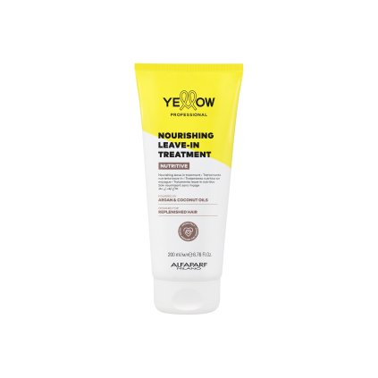 NOURISHING LEAVE-IN TREATMENT 200 ml - Vyživující bezoplachová péče pro suché a lámavé vlasy - YELLOW PROFESSIONAL NUTRITIVE