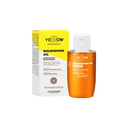 NUTRITIVE NOURISHING OIL 100 ml - Vyživující olej pro suché a lámavé vlasy - YELLOW PROFESSIONAL