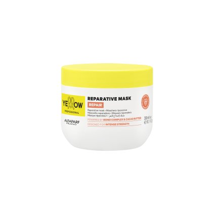 REPARATIVE MASK 300 ml - Regenerační maska pro poškozené vlasy - REPAIR YELLOW PROFESSIONAL