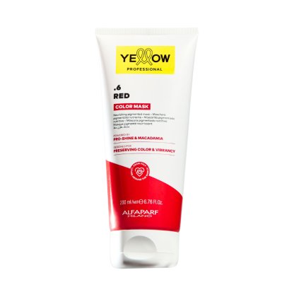 COLOR MASK .6 RED 200 ml - YELLOW PROFESSIONAL