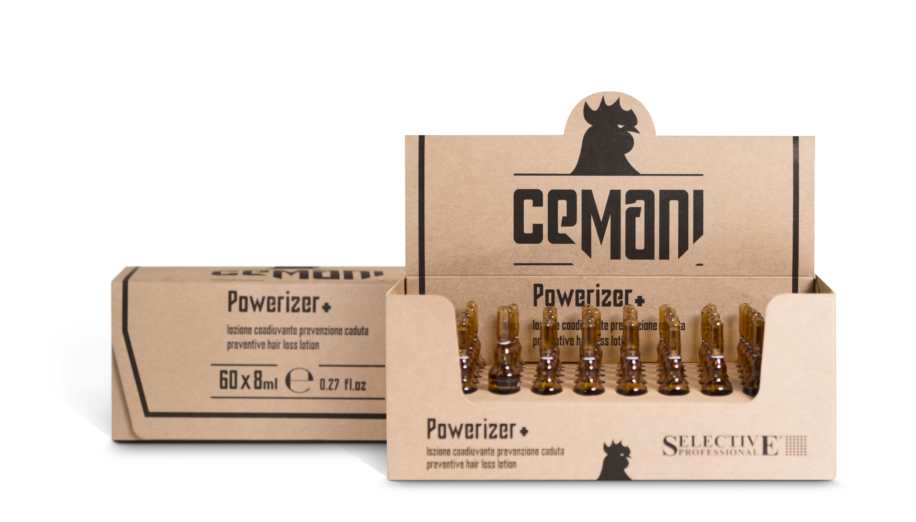 POWERIZER+ LOTION 60x8 ml - CEMANI - SELECTIVE PROFESSIONAL