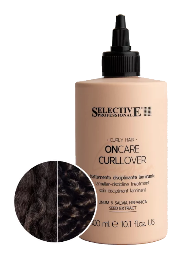 LAMELLAR DISCIPLINE TREATMENT 300 ml - ONCARE CURLLOVER - SELECTIVE PROFESSIONAL