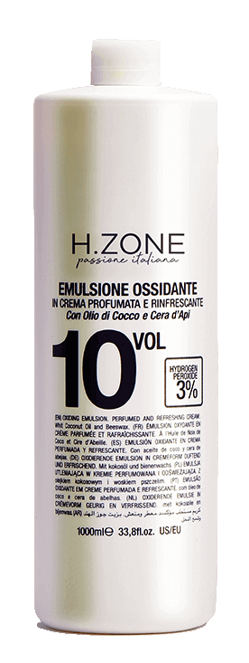 H.zone Professional OXY 3% 1000 ml - Krémová oxidační emulze - H.ZONE