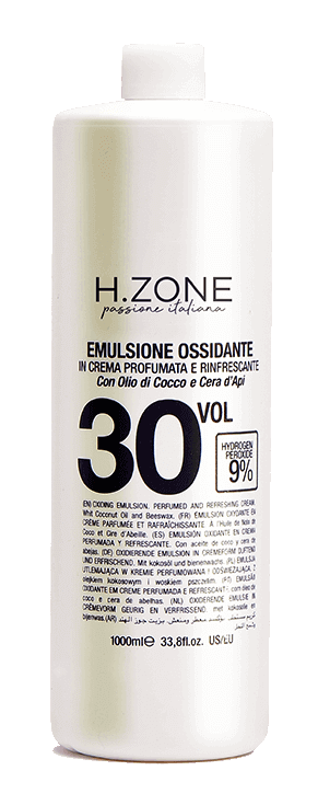 H.zone Professional OXY 9% 1000 ml - Krémová oxidační emulze - H.ZONE