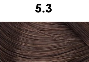 HAIR COLOR 100 ml - BHEYSÉ PROFESSIONAL Odstín: 5.3 LIGHT GOLDEN BROWN