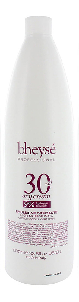 Bheysé Professional OXY CREAM 9% 1000 ml - Krémová oxidační emulze - BHEYSÉ
