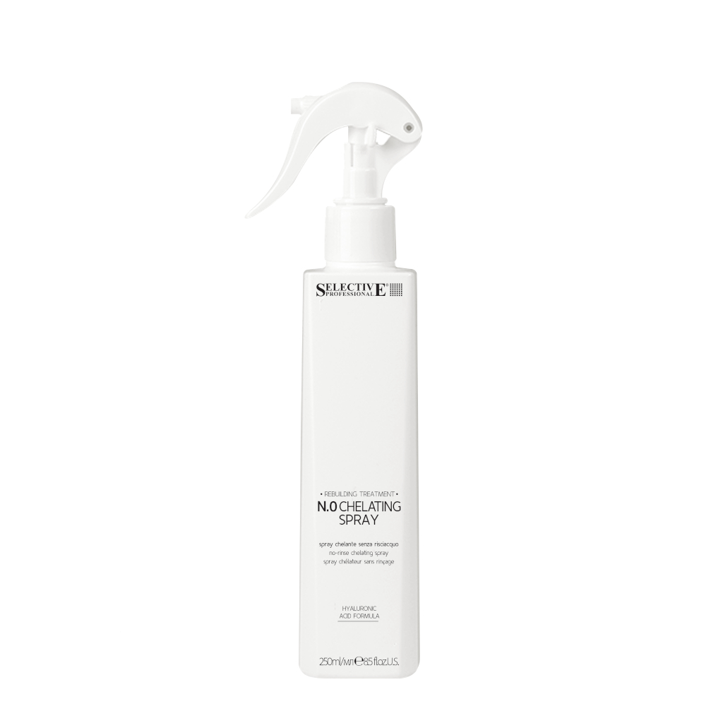 Selective Professional N.0 CHELATING SPRAY 250 ml - Chelataèní sprej s kyselinou hyaluronovou - REBUILDING TREATMENT