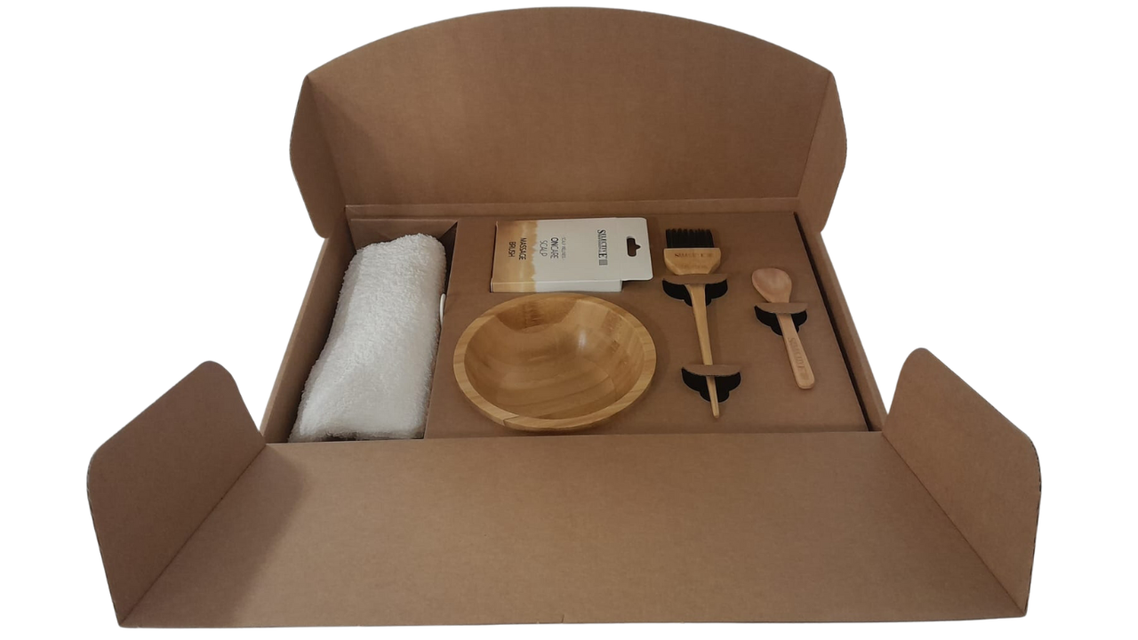 Selective Professional DŘEVĚNÁ SADA ONCARE - SCALP WELLNESS