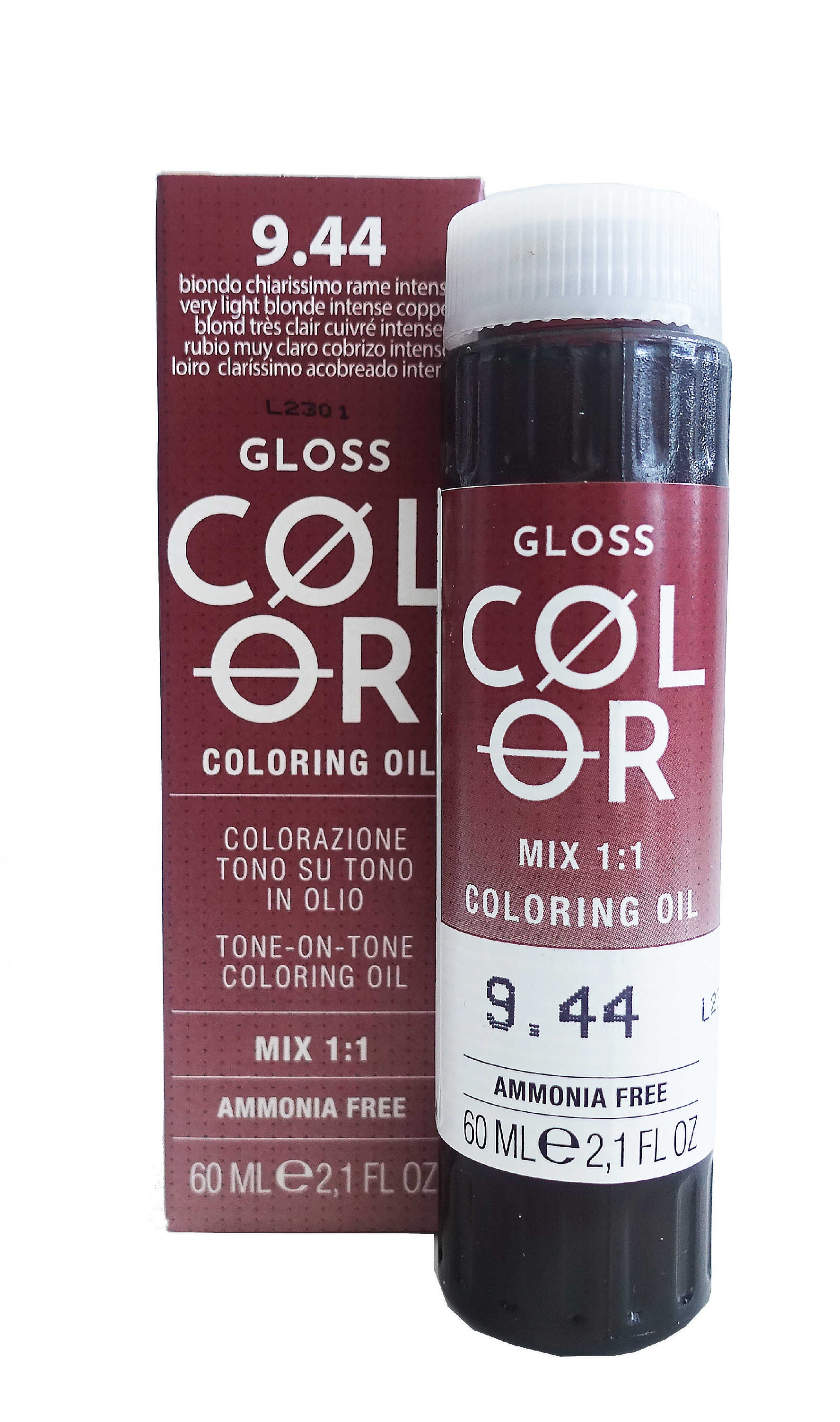 Bheysé Professional GLOSS COLOR 60 ml - BHEYSÉ Odstíny GLOSS COLOR: GLOSS COLOR 9.44 60ml