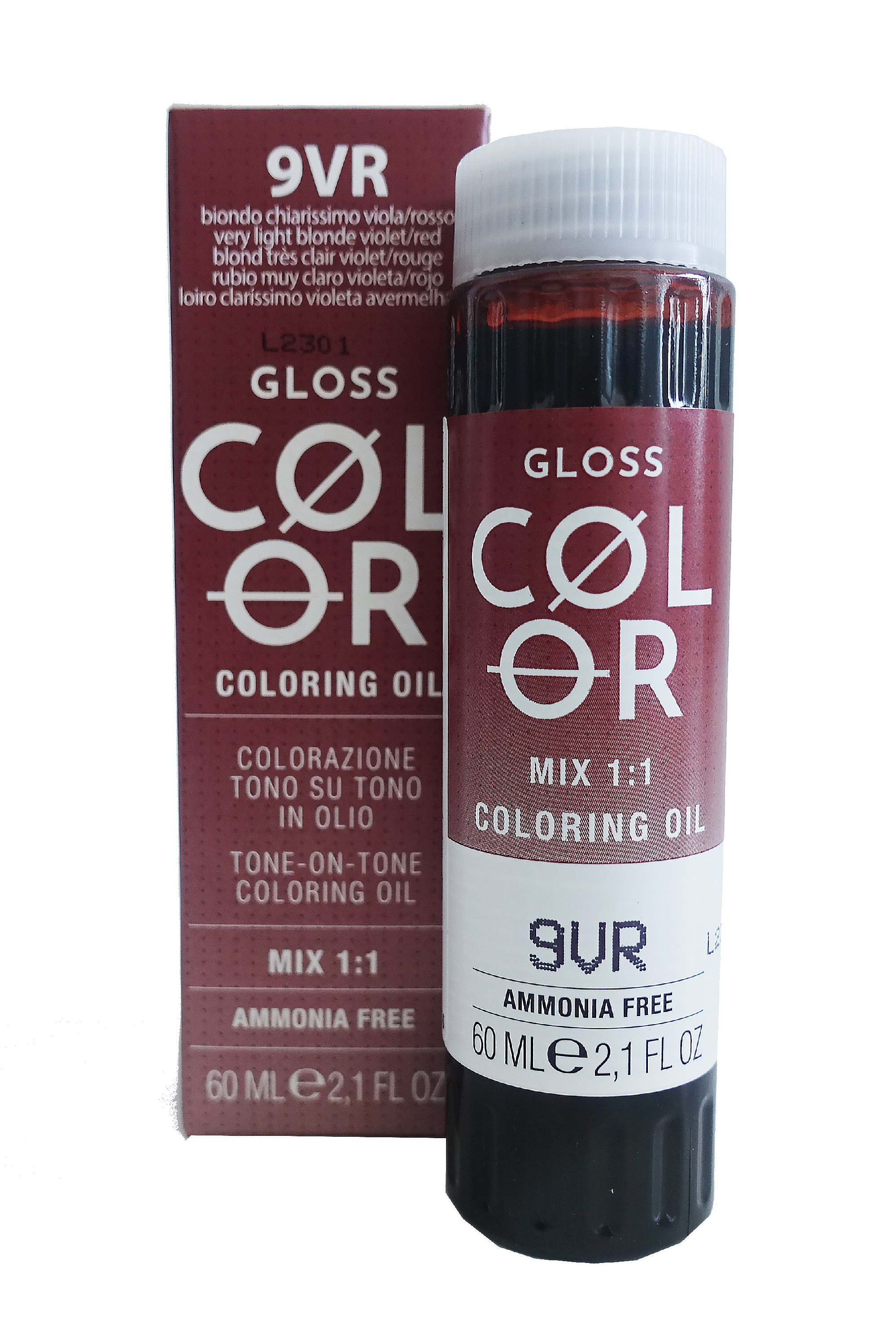 Bheysé Professional GLOSS COLOR 60 ml - BHEYSÉ Odstíny GLOSS COLOR: GLOSS COLOR 9VR 60ml