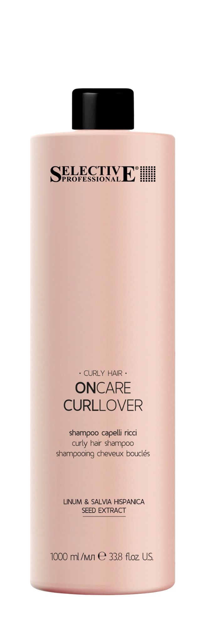 CURLY HAIR SHAMPOO 1000 ml - ONCARE CURLLOVER - SELECTIVE PROFESSIONAL