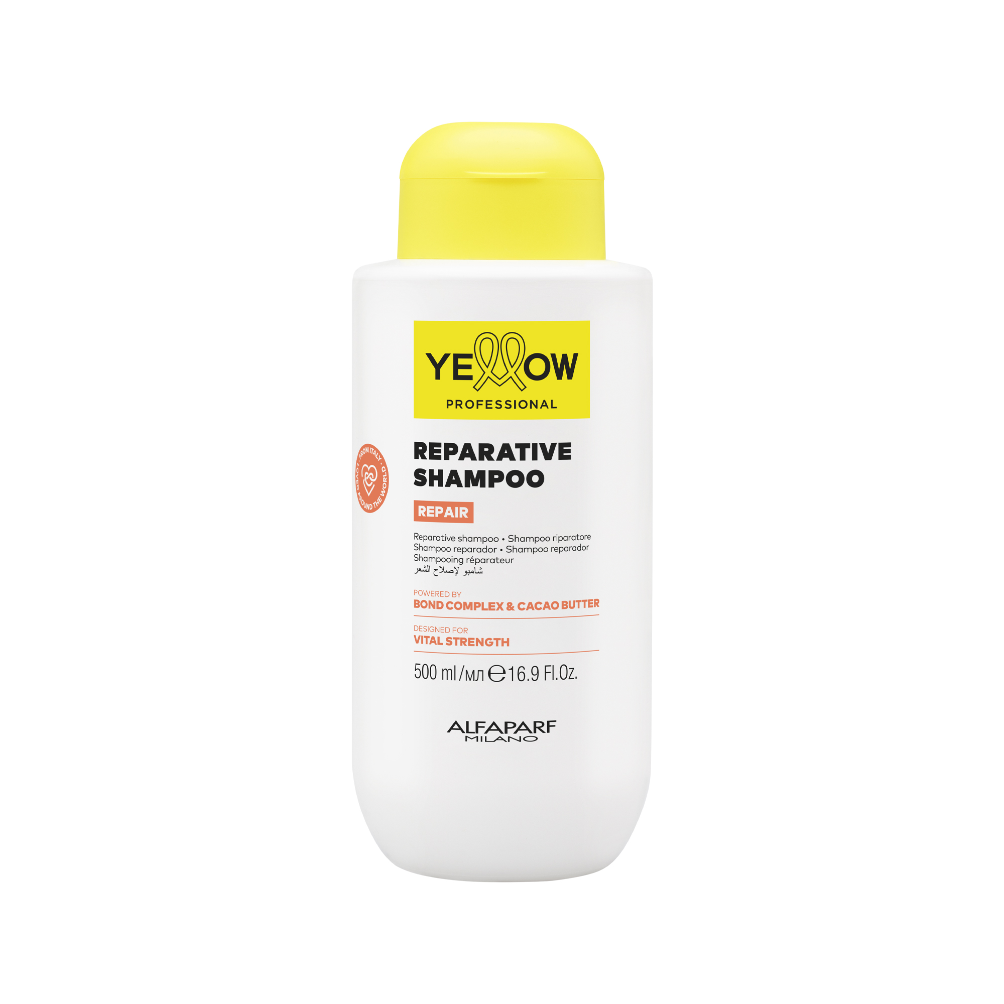 Yellow Professional Alfaparf REPARATIVE SHAMPOO 500 ml - REPAIR - YELLOW PROFESSIONAL