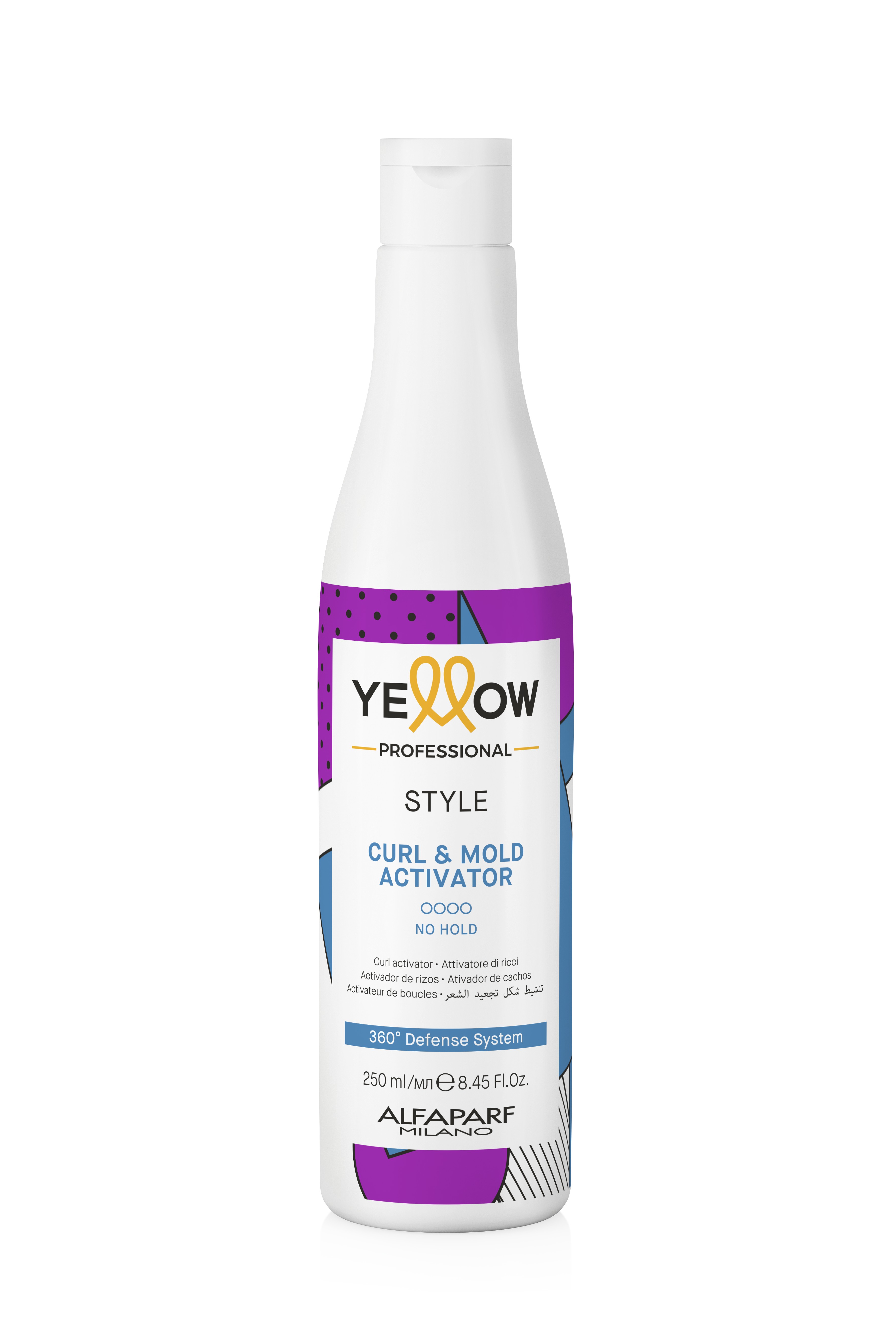 Yellow Professional Alfaparf CURL & MOLD ACTIVATOR 250 ml - STYLE - YELLOW PROFESSIONAL