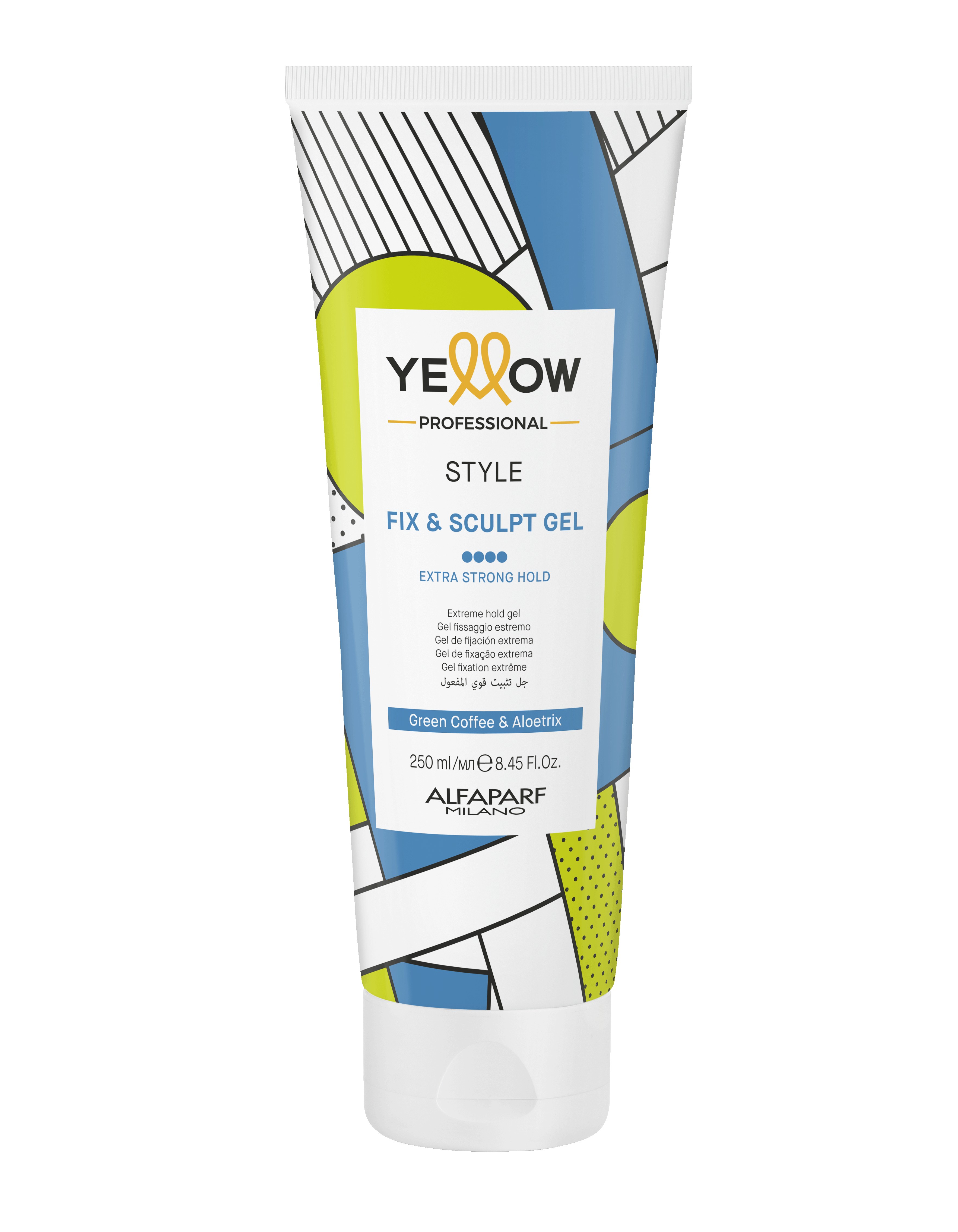 Yellow Professional Alfaparf FIX & SCULPT GEL 250 ml - STYLE - YELLOW PROFESSIONAL