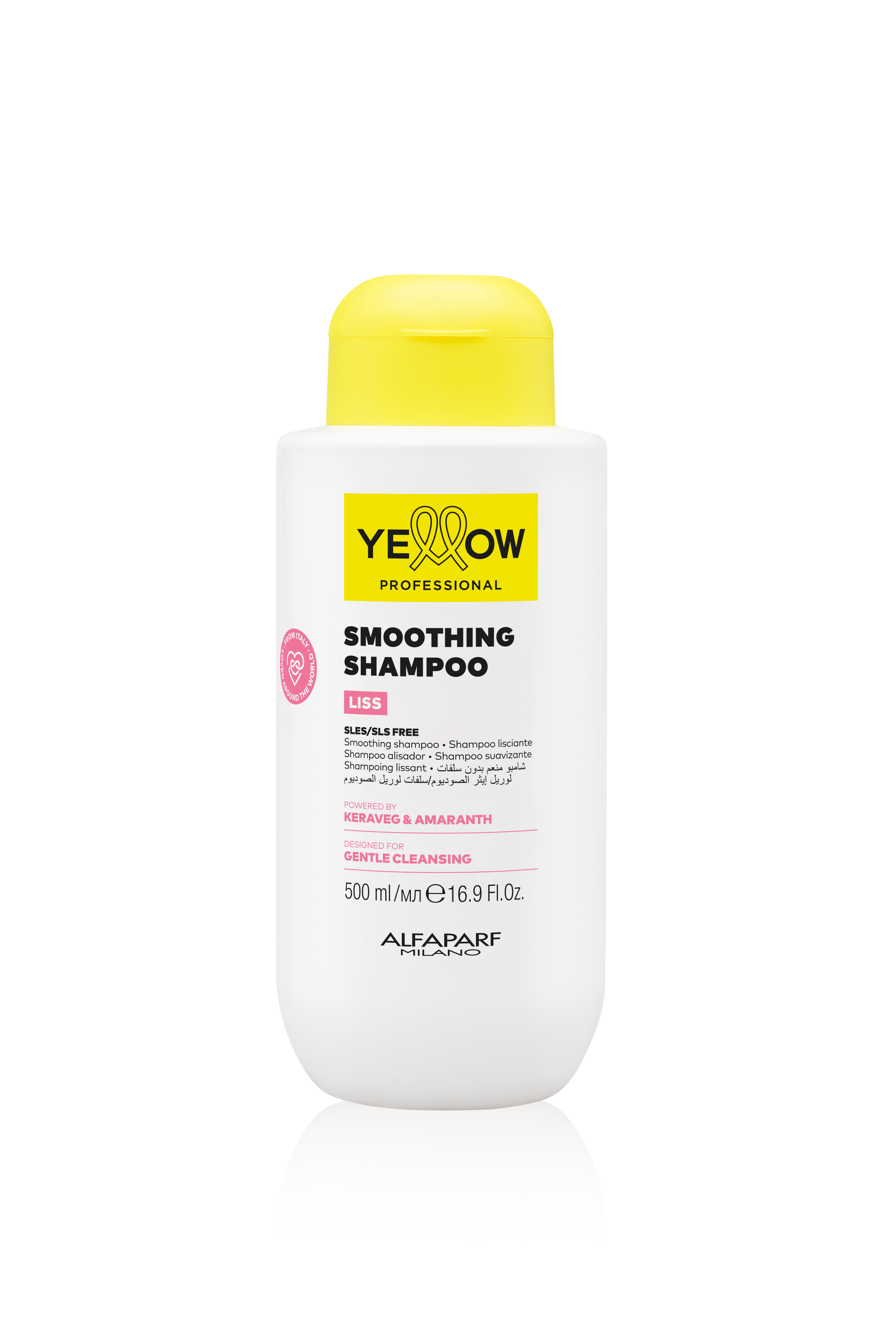Yellow Professional Alfaparf SMOOTHING SHAMPOO 500 ml - LISS - YELLOW PROFESSIONAL