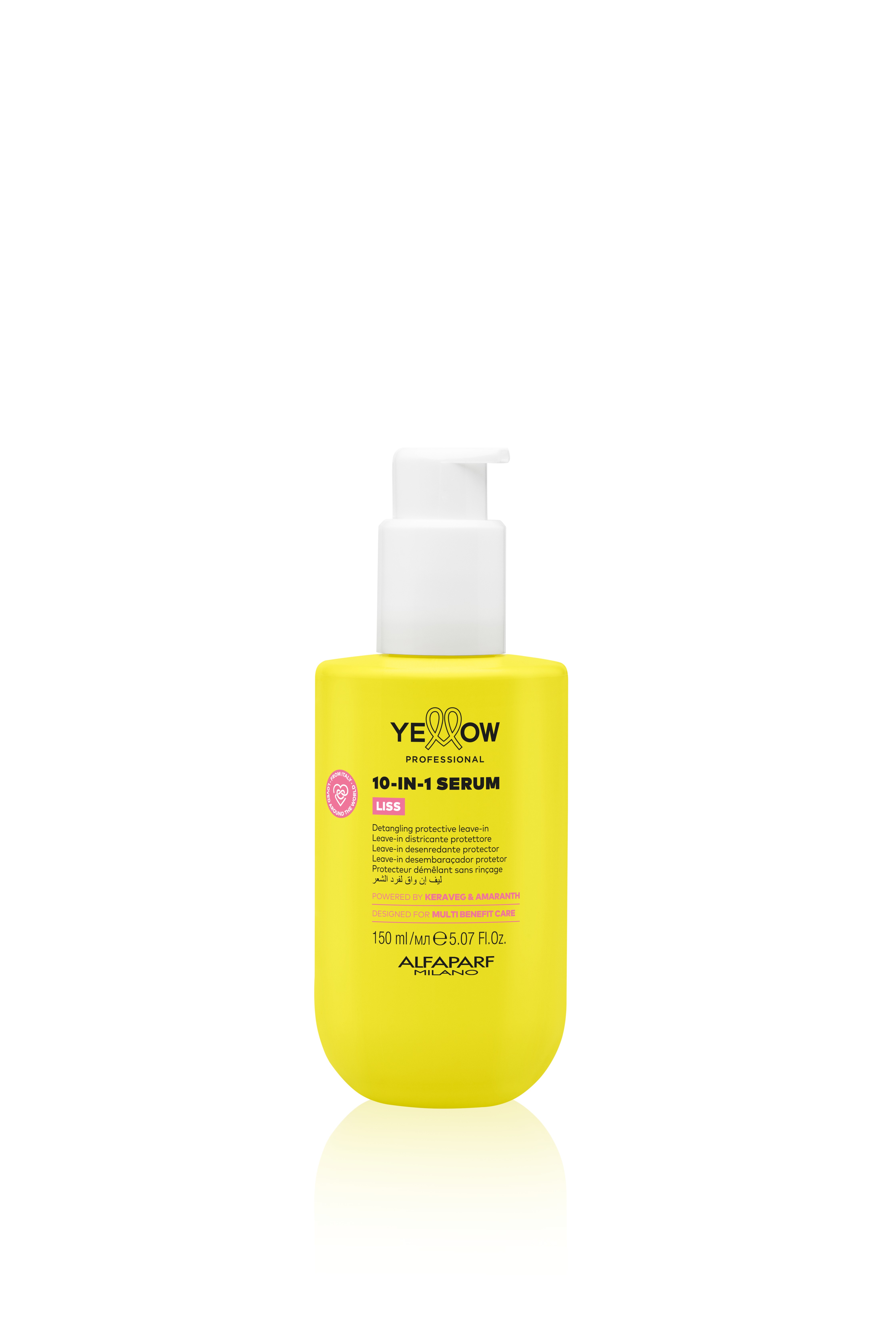 Yellow Professional Alfaparf 10 IN 1 SERUM 150 ml - LISS - YELLOW PROFESSIONAL