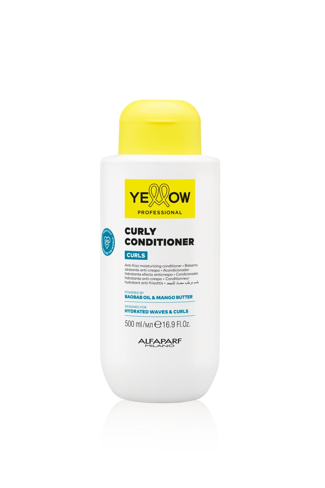 Yellow Professional Alfaparf CURLY CONDITIONER 500 ml - CURLS - YELLOW PROFESSIONAL