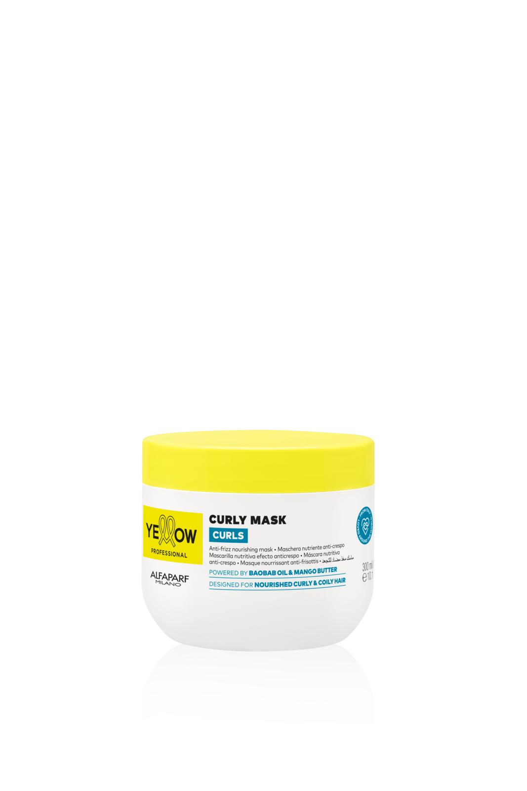 Yellow Professional Alfaparf CURLY MASK 300 ml - CURLS - YELLOW PROFESSIONAL