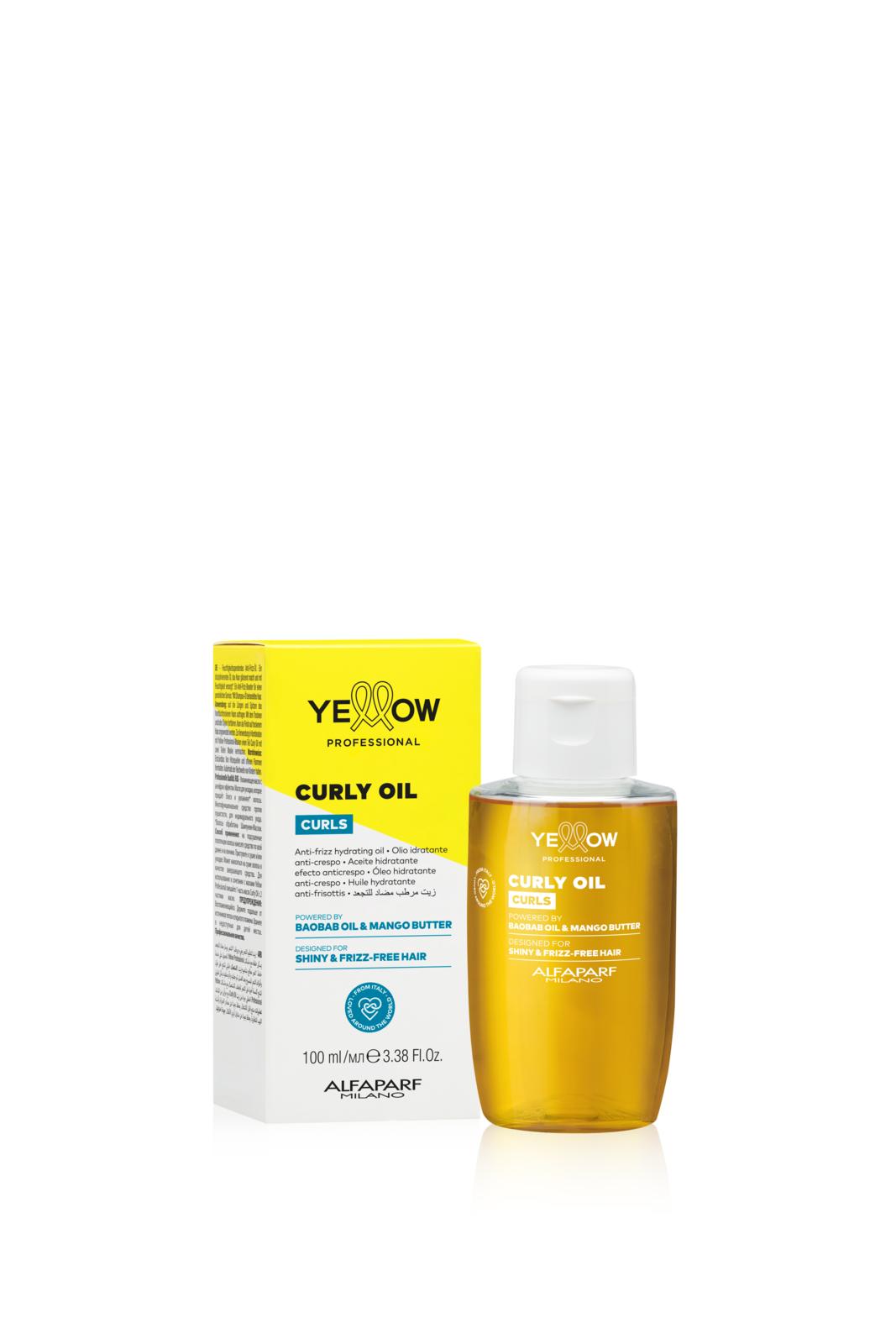 Yellow Professional Alfaparf CURLY OIL 100 ml - CURLS - YELLOW PROFESSIONAL