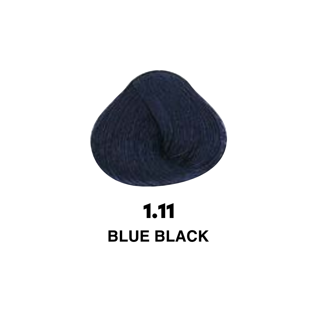 Yellow Professional Alfaparf COLOR 100 ml - YELLOW PROFESSIONAL Odstín: 1.11 BLUE BLACK